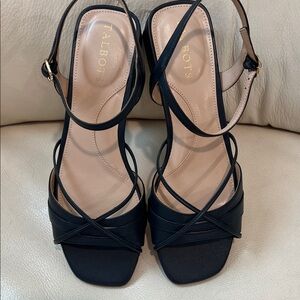 Talbots Women's Indigo Blue Strappy Sandals 7.5